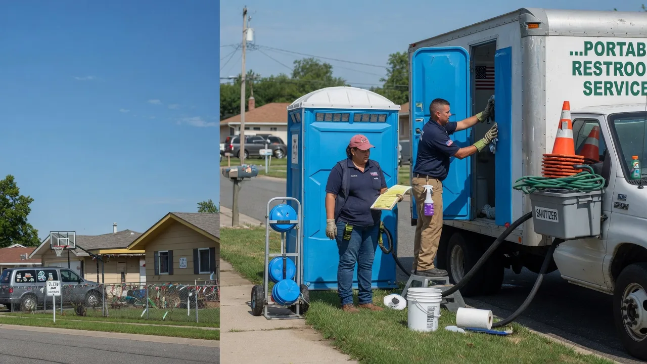 Portable Toilet Rental in Gower, MO near me